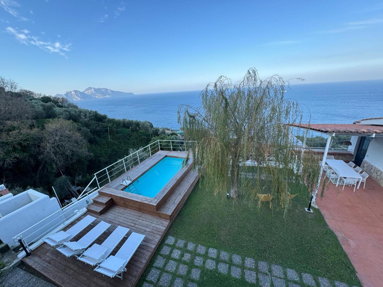 Villa Il Canto Delle Sirene Marciano Екстериор снимка
